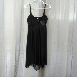 Women's little black dress